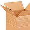 100 Pack Heavy Duty Multi Depth Corrugated Boxes for Moving Shipping and Packaging 12 x 12 x 12 Inch